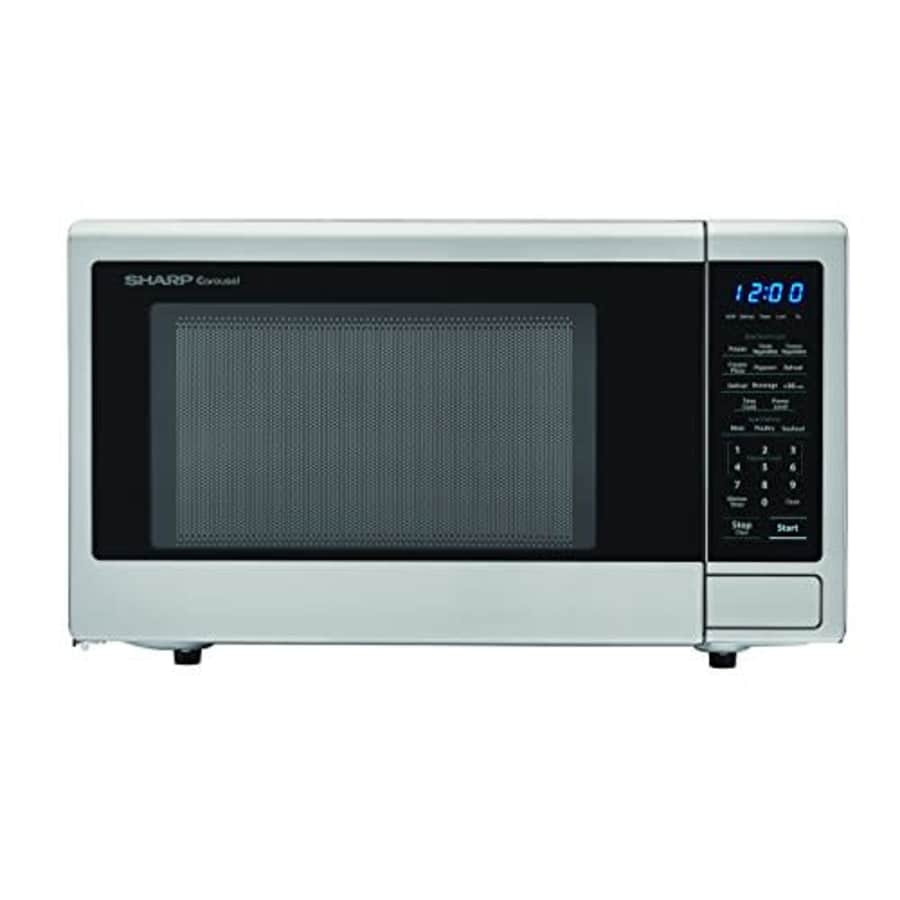 SHARP Carousel 1.1 Cu. Ft. 1000W Countertop Microwave Oven with Orville Redenbachers Popcorn Preset for $129