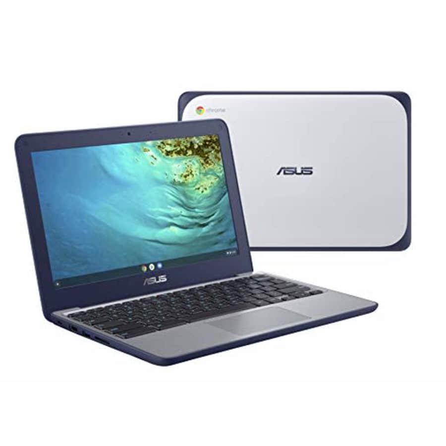ASUS Chromebook C202XA Rugged & Spill Resistant Laptop, 11.6" HD, 180 Degree, MediaTek 8173C for $399