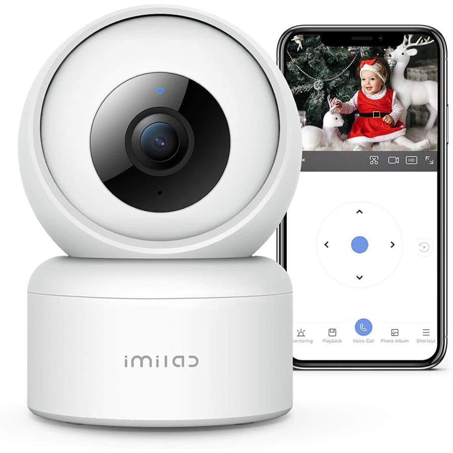 Imilab Indoor WiFi Security Camera for $21