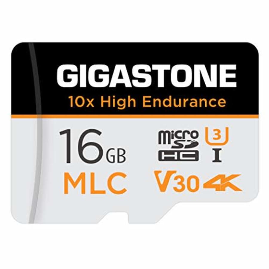 Gigastone 16GB MLC Micro SD Card, 10x High Endurance 4K Video Recording, Security Cam, Dash Cam, for $15 Gigastone 16GB MLC Micro SD Card, 10x High Endurance 4K Video Recording, Security Cam, Dash Cam, for $15