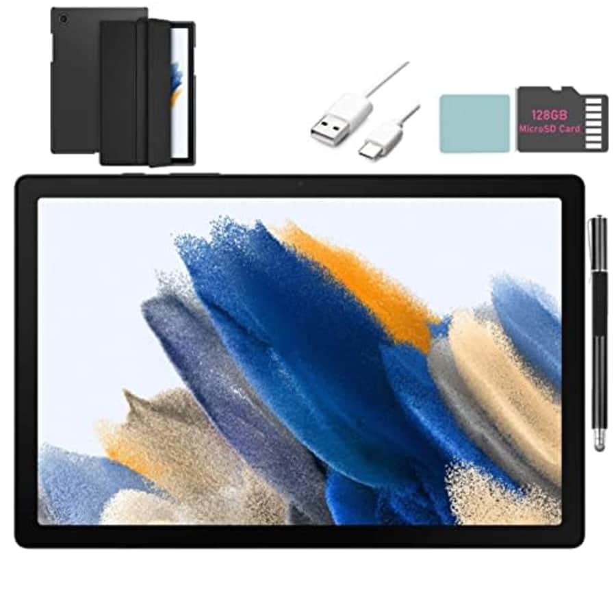 SAMSUNG Galaxy Tab A8 10.5-inch Touchscreen (1920x1200) Wi-Fi Tablet Bundle, Octa-Core Processor, for $229