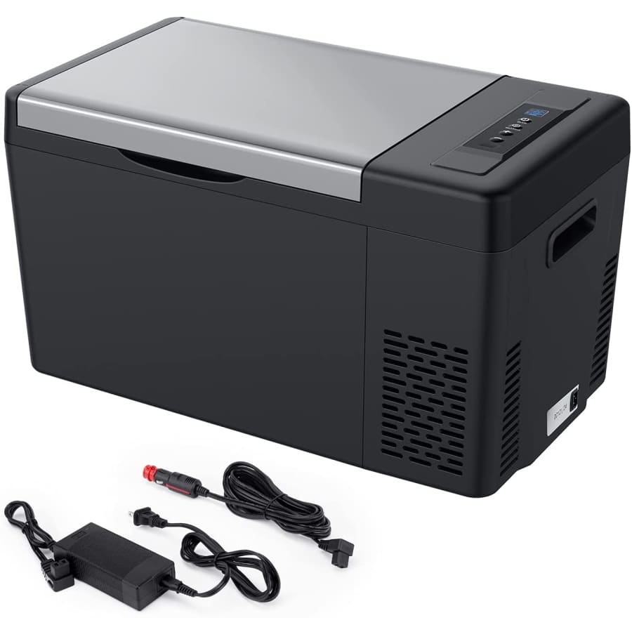 JoyTutus 23-Quart 12V Portable Refrigerator for $200