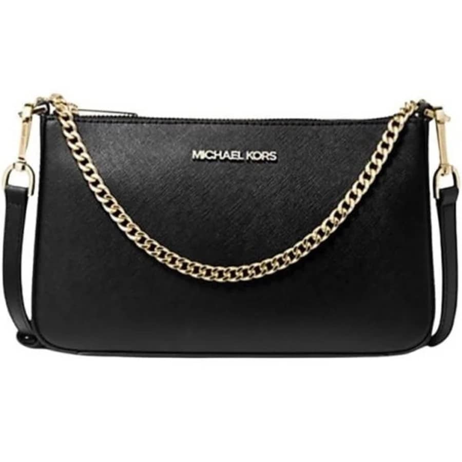 Michael Kors Jet Set Medium Saffiano Leather Crossbody Bag for $55 in cart Michael Kors Jet Set Medium Saffiano Leather Crossbody Bag for $55 in cart