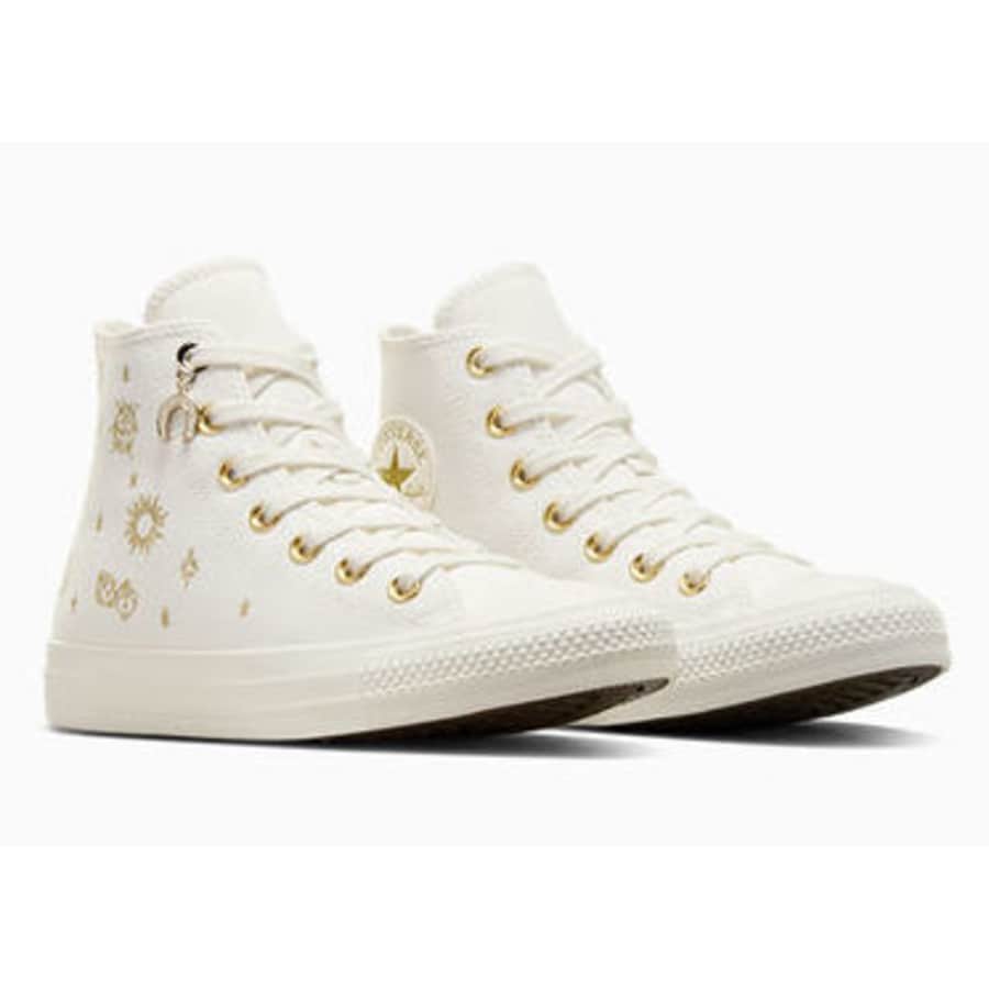 Converse Women's Chuck Taylor All Star Luck Charms High Top Shoes for $38 Converse Women's Chuck Taylor All Star Luck Charms High Top Shoes for $38
