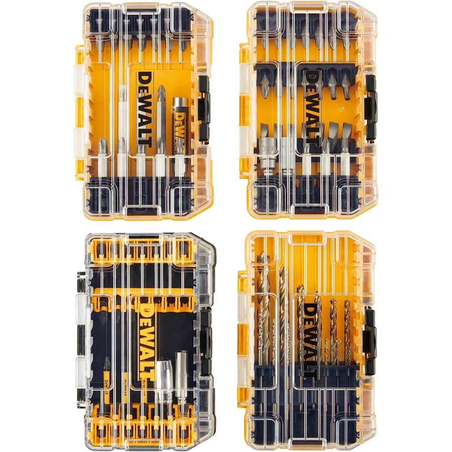 DeWalt 100-Piece Screwdriving & Drilling Bit Set for $66