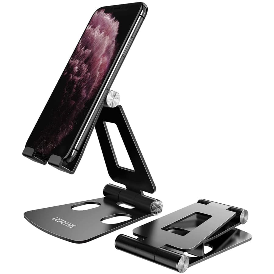 Licheers Adjustable Cell Phone Desk Stand for $8 Licheers Adjustable Cell Phone Desk Stand for $8