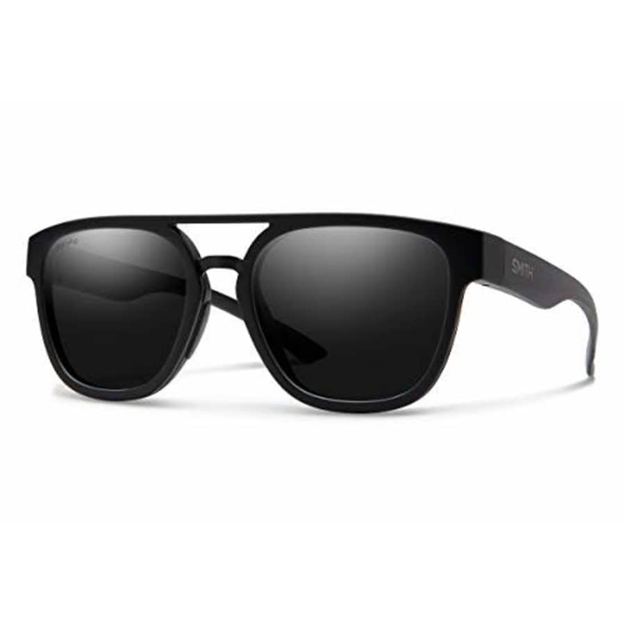 Smith Optics Agency ChromaPop Polarized Sunglasses, One Size, Matte Black for $140