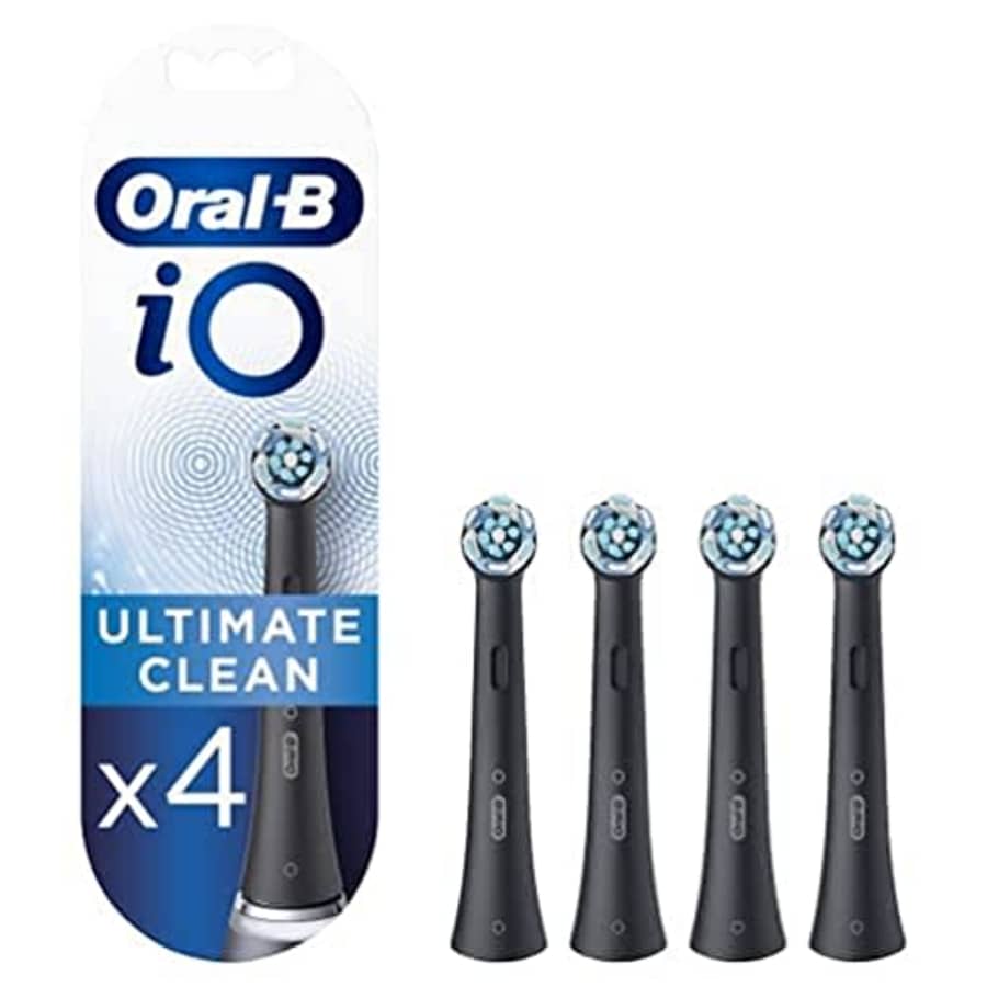 Oral-B iO Replacement Toothbrush Heads Black Ultimate Clean 4-Pack Mailbox Fit for $35 Oral-B iO Replacement Toothbrush Heads Black Ultimate Clean 4-Pack Mailbox Fit for $35