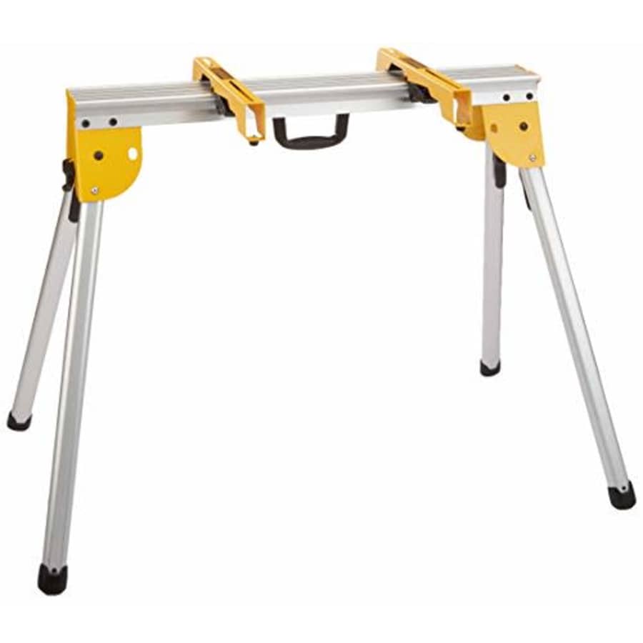 DEWALT Miter Saw Stand, Heavy Duty with Miter Saw Mounting Brackets (DWX725B) for $120 DEWALT Miter Saw Stand, Heavy Duty with Miter Saw Mounting Brackets (DWX725B) for $120