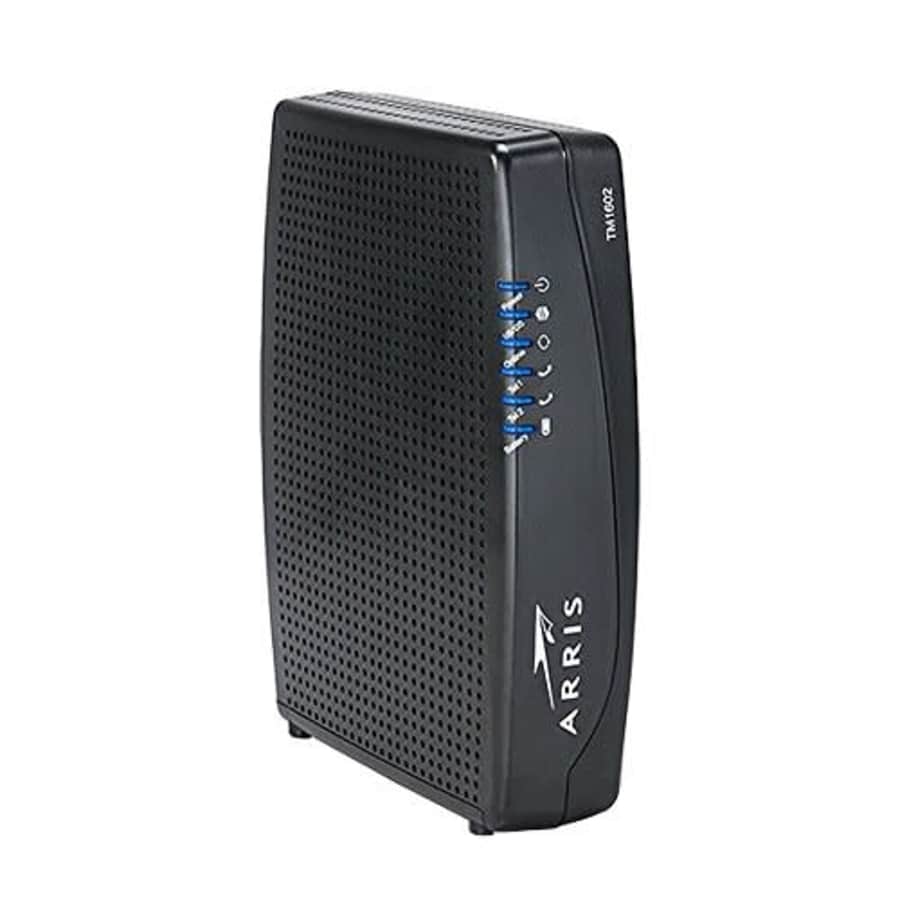 Arris Touchstone TM1602A DOCSIS 3.0 Upgradeable 16x4 Telephony Modem for TWC & Optimum (Renewed) for $25 Arris Touchstone TM1602A DOCSIS 3.0 Upgradeable 16x4 Telephony Modem for TWC & Optimum (Renewed) for $25