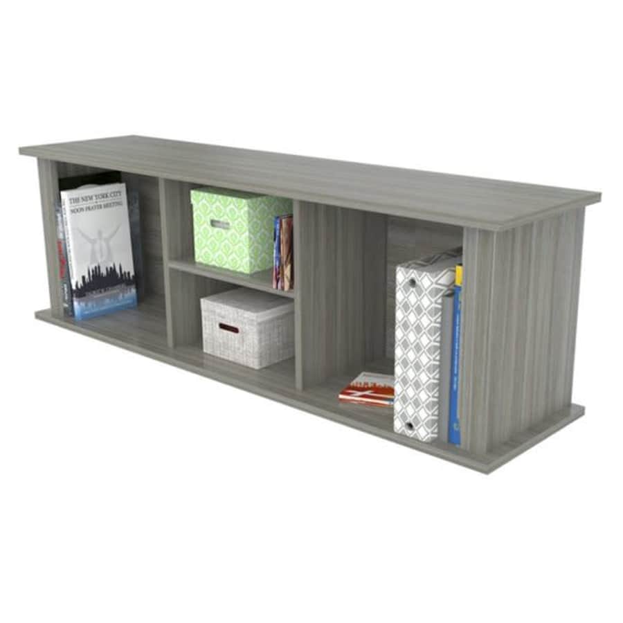 Inval Wall-Mounted Hutch in Smoke Oak for $65 Inval Wall-Mounted Hutch in Smoke Oak for $65
