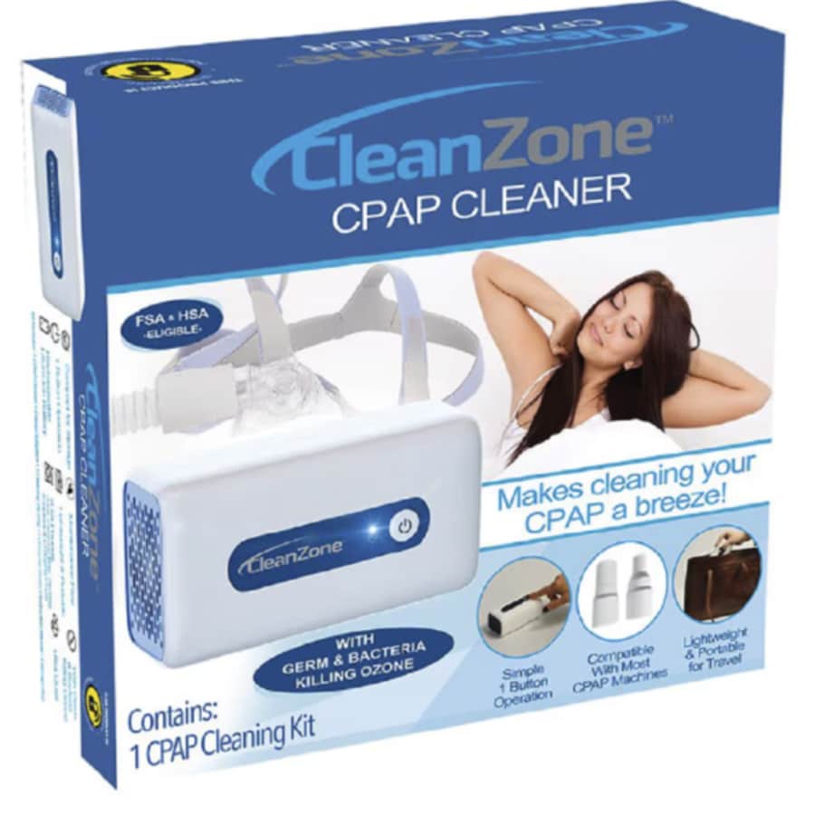 Clean Zone Pro+ CPAP Cleaner Advanced Portable Ozone Sanitizer for $20 Clean Zone Pro+ CPAP Cleaner Advanced Portable Ozone Sanitizer for $20