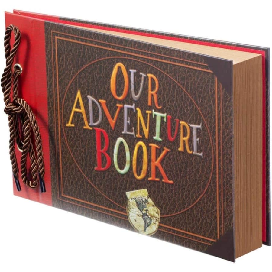 Our Adventure Book Scrapbook for $9