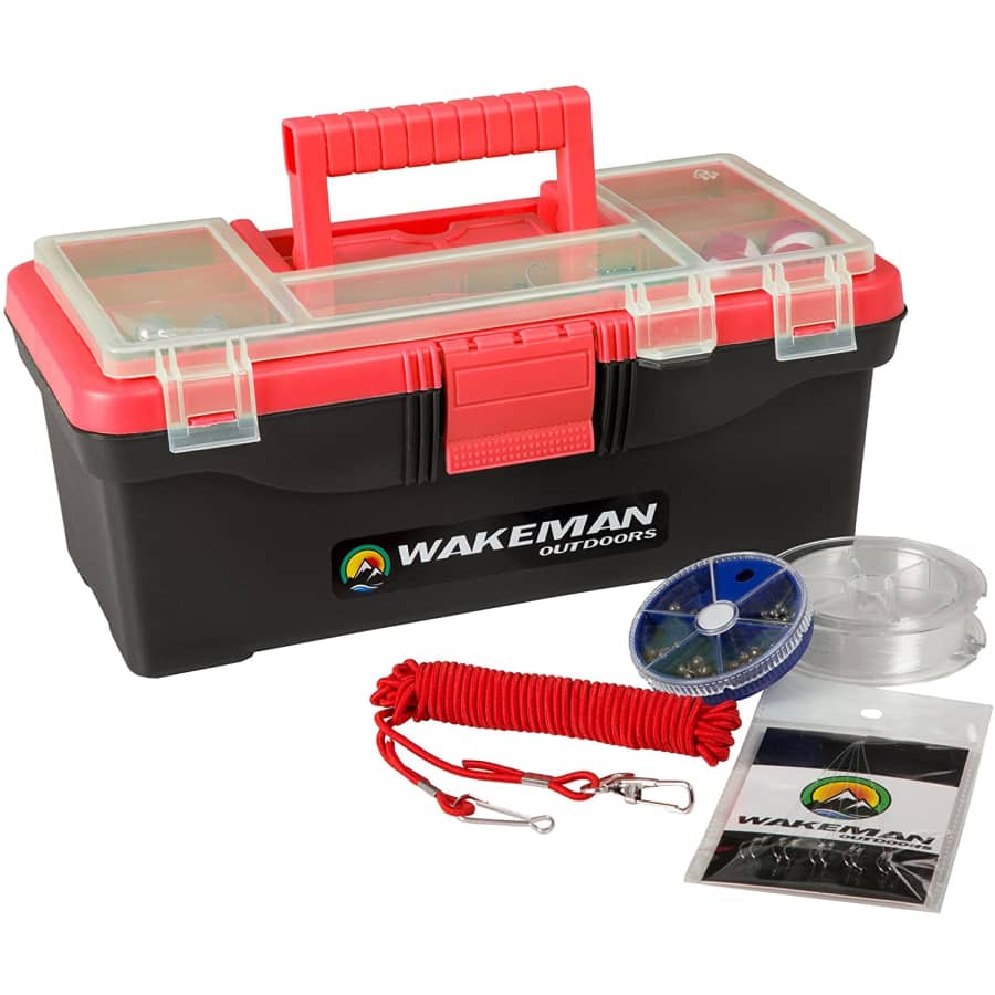 Wakeman 55-Piece Tackle Kit for $24 Wakeman 55-Piece Tackle Kit for $24