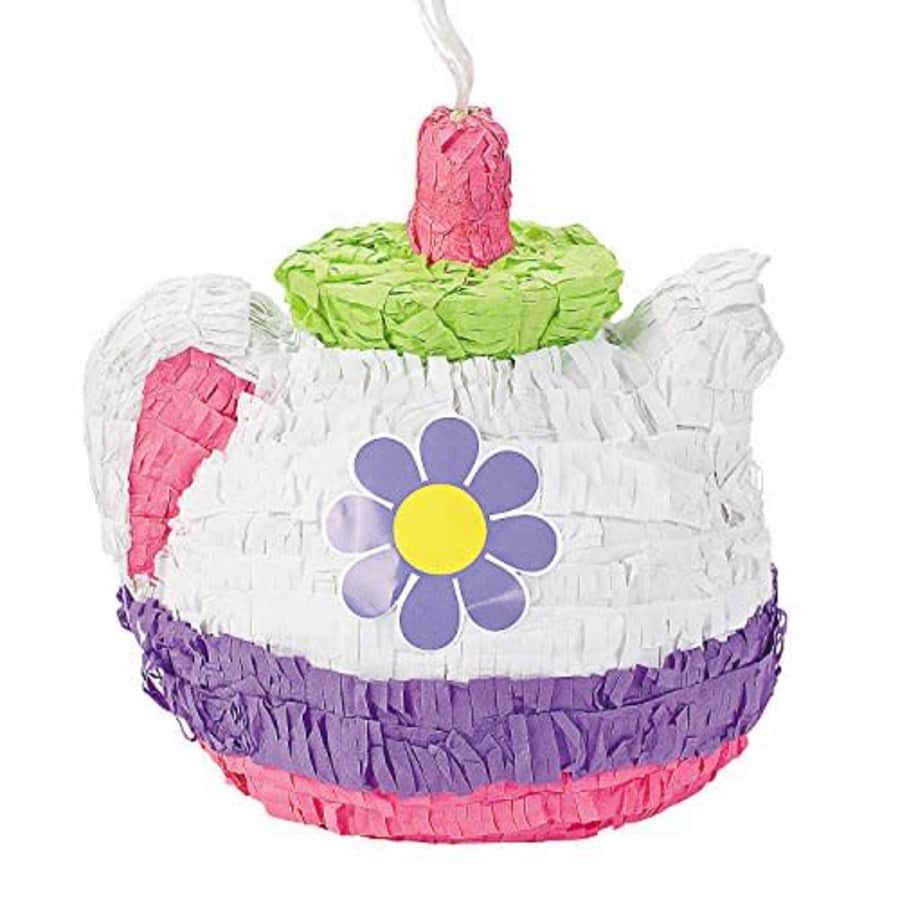 Fun Express Tea Pot Pinata with Hanger - Tea Party Games and Supplies for $29
