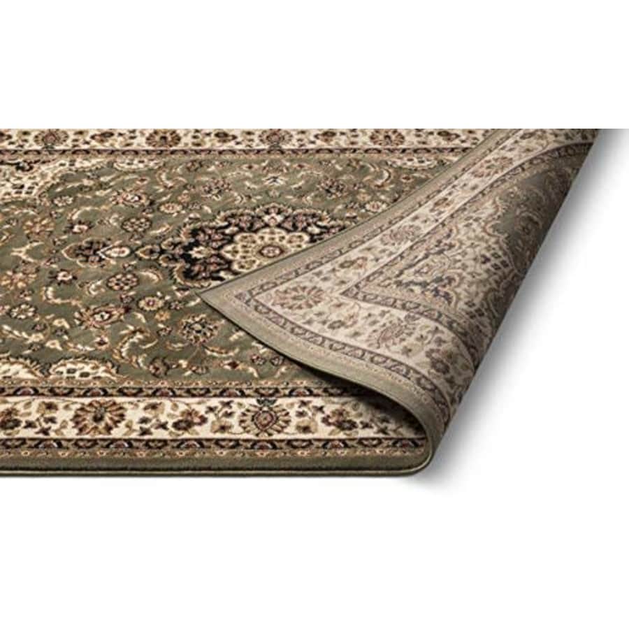 Well Woven Barclay Medallion Kashan Green Traditional Area Rug 5'3" X 7'3" for $88 Well Woven Barclay Medallion Kashan Green Traditional Area Rug 5'3" X 7'3" for $88