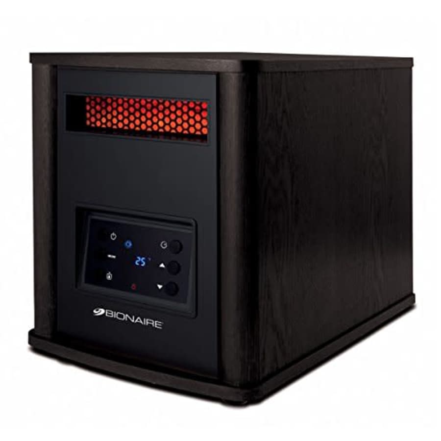 Bionaire BRH7403ERE-CN Infrared 6 Quartz Console Heater, 1500 Watts, Brown for $80 Bionaire BRH7403ERE-CN Infrared 6 Quartz Console Heater, 1500 Watts, Brown for $80