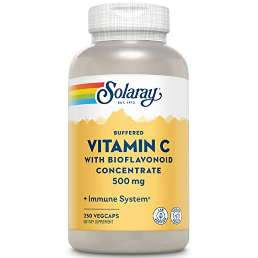 Solaray Vitamin C w/Bioflavonoid Complex 500mg | Buffered for Easy Digestion | Healthy Immune for $22