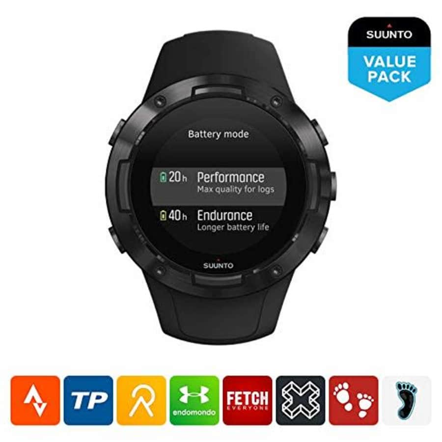 Suunto 5, Lightweight and Compact GPS Sports Watch with 24/7, Activity Tracking and Wrist-Based for $421