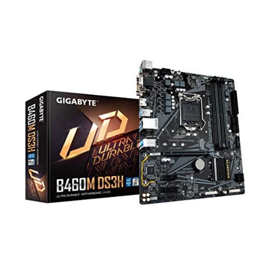 Gigabyte B460M DS3H (LGA1200/Intel/B460/Micro ATX/M.2/SATA 6Gb/s/USB 3.2 Gen 1/DDR4/Motherboard) for $115 Gigabyte B460M DS3H (LGA1200/Intel/B460/Micro ATX/M.2/SATA 6Gb/s/USB 3.2 Gen 1/DDR4/Motherboard) for $115