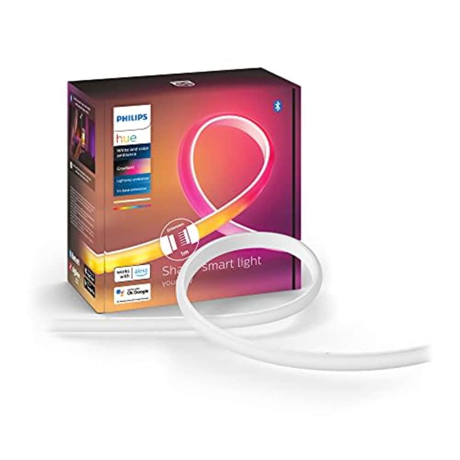 Philips Hue Bluetooth Gradient Ambiance 1-Meter Lightstrip Extension for $50 Philips Hue Bluetooth Gradient Ambiance 1-Meter Lightstrip Extension for $50