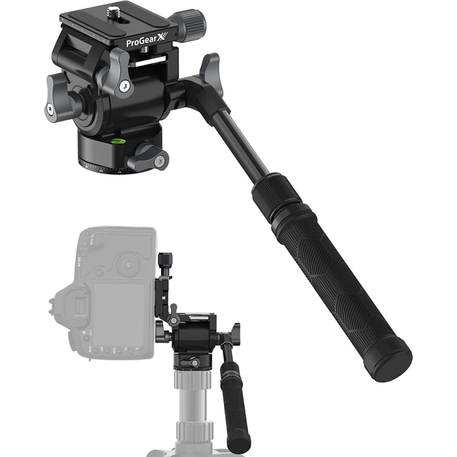 ProGearX VideoTripod Fluid Head for $50