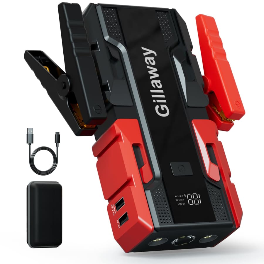 Gillaway 001B 3,000A Car Jump Starter Battery Pack for $30 w/ Prime Gillaway 001B 3,000A Car Jump Starter Battery Pack for $30 w/ Prime
