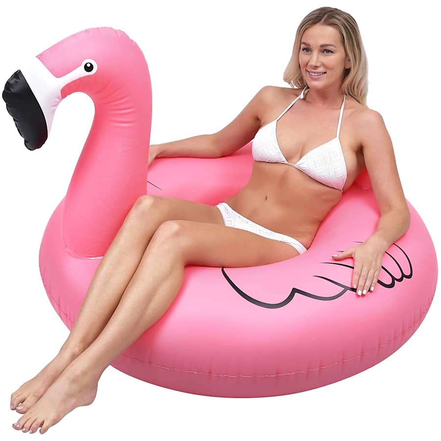 GoFloats Flamingo Pool Float for $9 GoFloats Flamingo Pool Float for $9