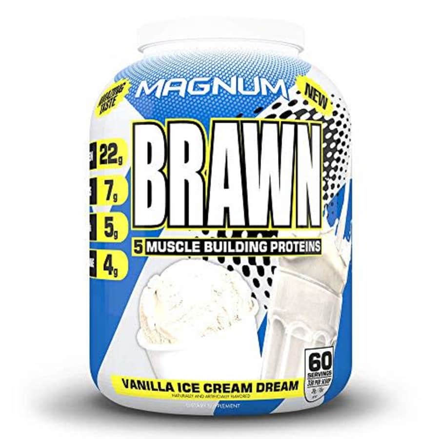 Magnum Brawn, Low-Lactose Protein Mix, Vanilla for $55