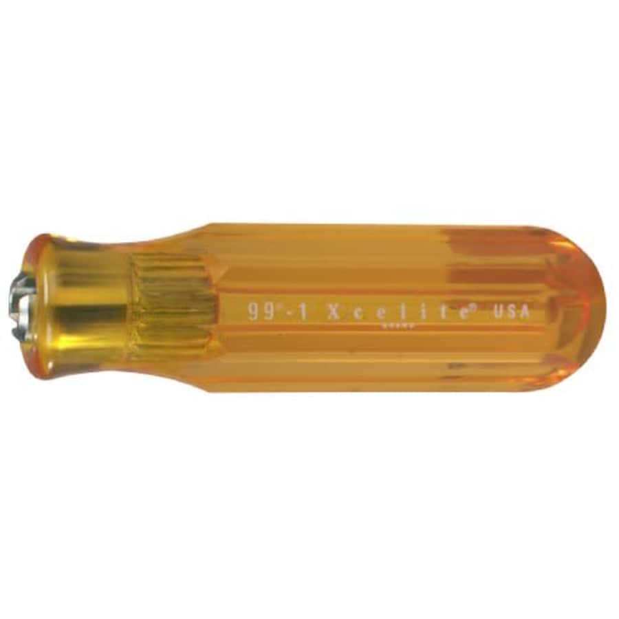 Xcelite 991 Screwdriver Handle For Interchangeable Blade, Amber, 13/16" Diameter, 4" Handle Length for $17 Xcelite 991 Screwdriver Handle For Interchangeable Blade, Amber, 13/16" Diameter, 4" Handle Length for $17