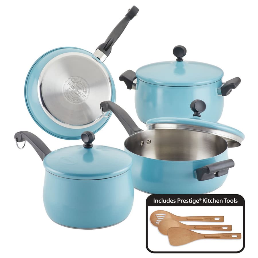 Farberware 120 Limited Edition 10-Piece Stainless Steel Cookware Set for $102 w/ $20 Kohl's Cash