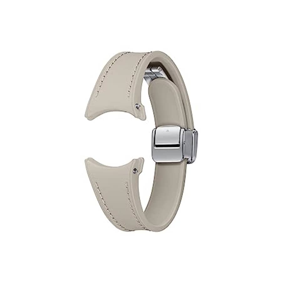 SAMSUNG Galaxy Watch 6, 5, 4 Series Hybrid Eco Leather Band, Wide, Magnetic D-Buckle Closure for for $70