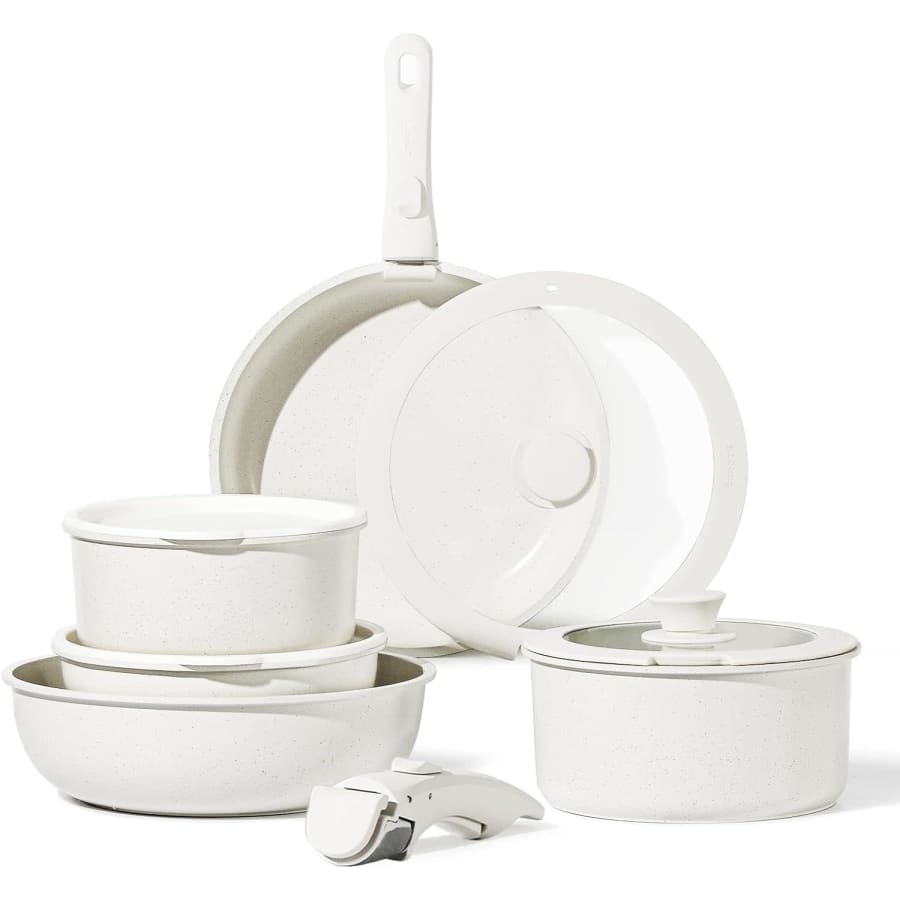 Carote 11-Piece Nonstick Cookware Set: $50