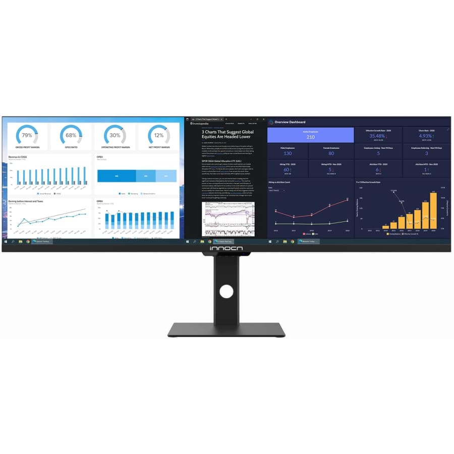 Innocn 43.8" Ultrawide 1080p HDR 120Hz IPS FreeSync LED Monitor for $650