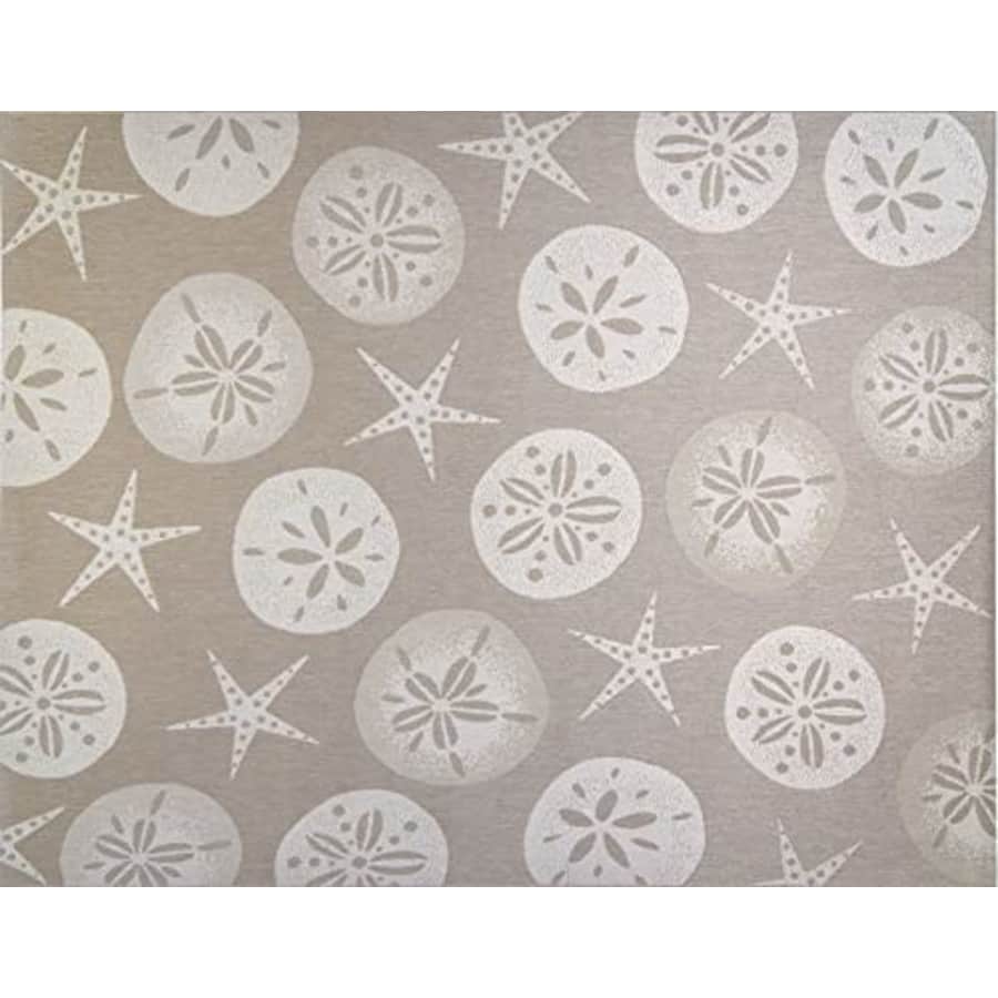 Gertmenian 21560 Outdoor Rug Freedom Collection Coastal Themed Smart Care Deck Patio Carpet, 5x7 for $98