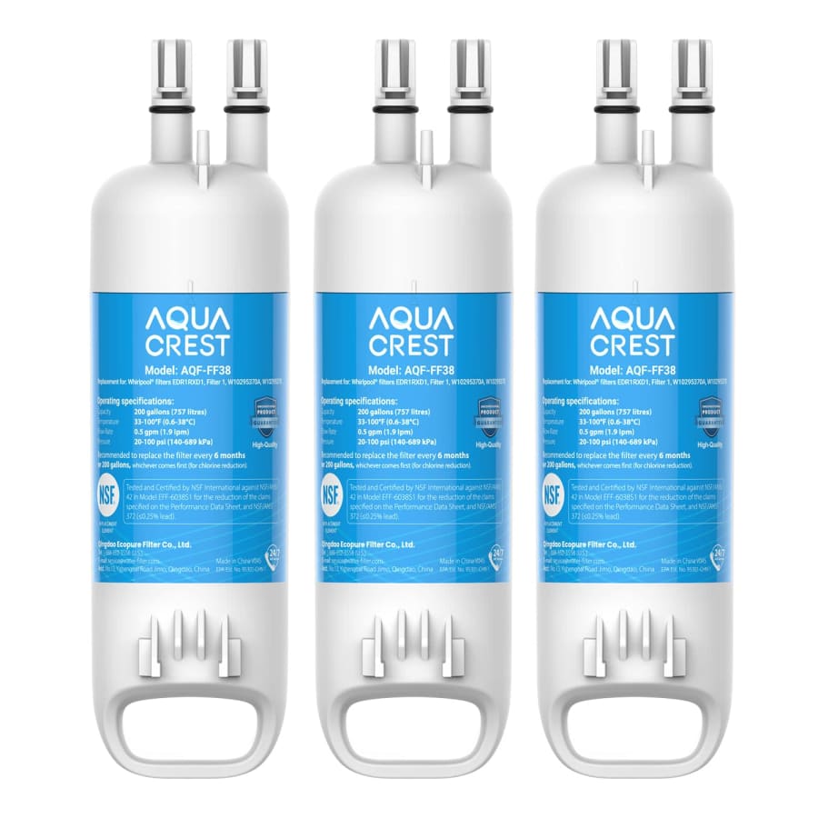 Aqua Crest Replacement Refrigerator Water Filter 3-Pack for $24 w/ Prime