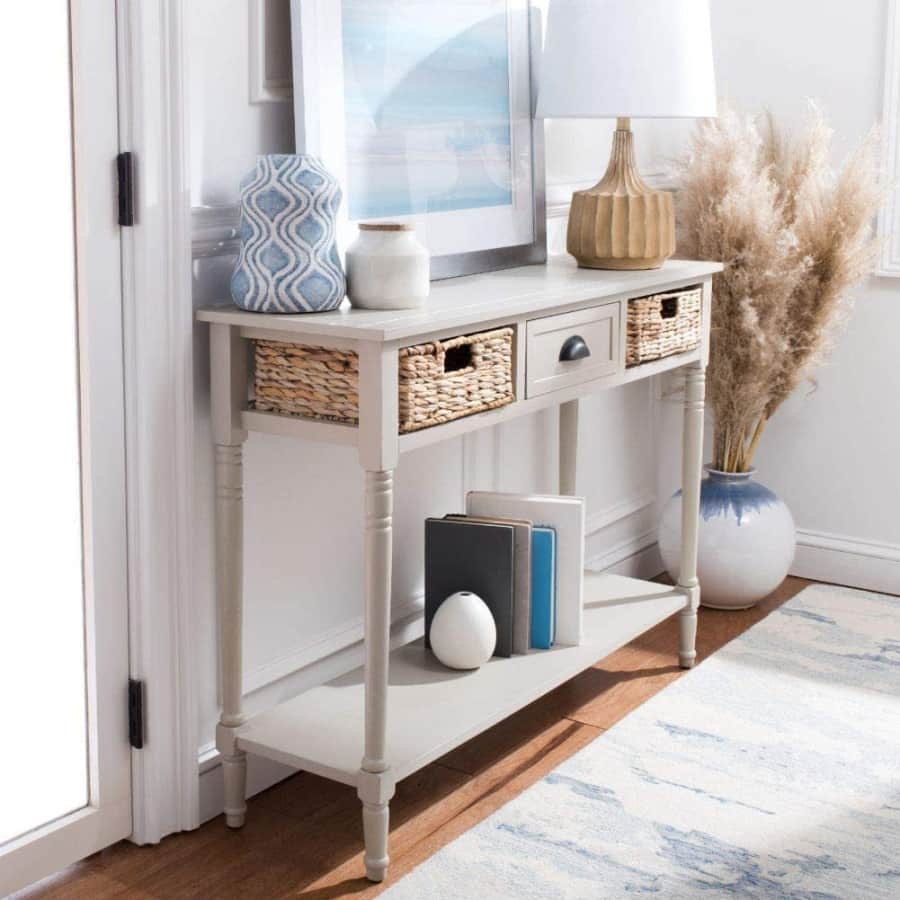 Safavieh Christa 3-Drawer Storage Console Table for $145 Safavieh Christa 3-Drawer Storage Console Table for $145