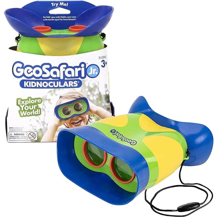Educational Insights GeoSafari Jr. Kidnoculars 2X Binoculars Toy for $10