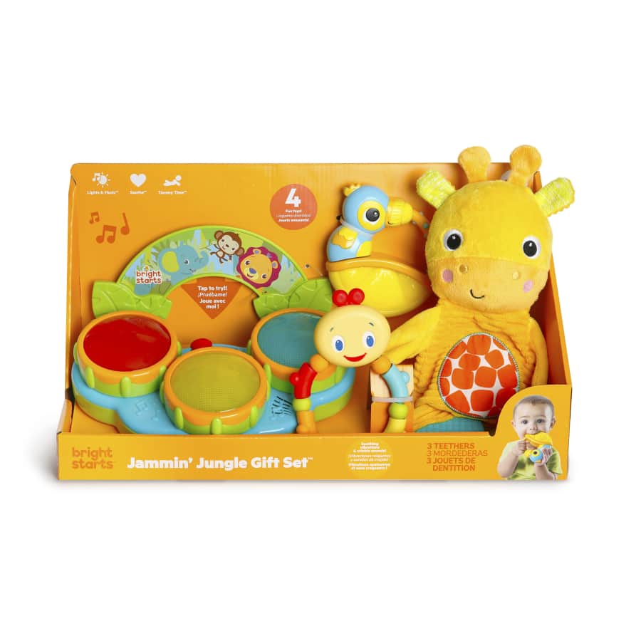 Bright Starts Jammin Jungle Gift Set for $11