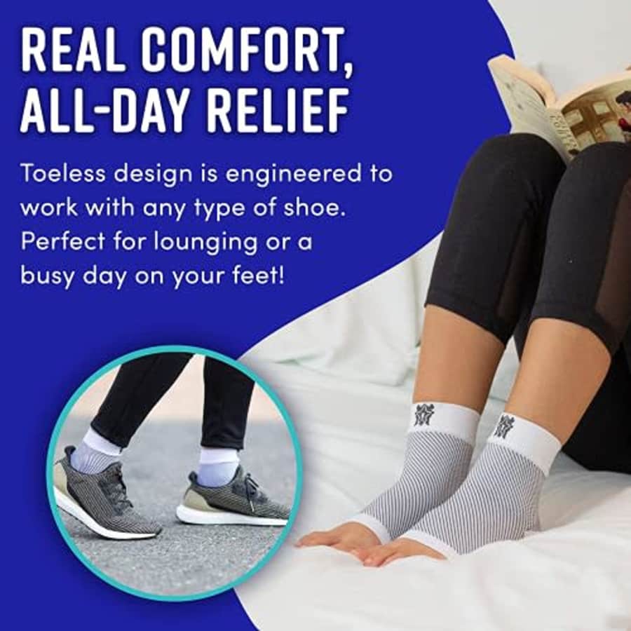 Bitly Ankle Brace for Foot Support - Ankle Compression Sleeve for Heel & Ankle Pain Relief - for $5 Bitly Ankle Brace for Foot Support - Ankle Compression Sleeve for Heel & Ankle Pain Relief - for $5