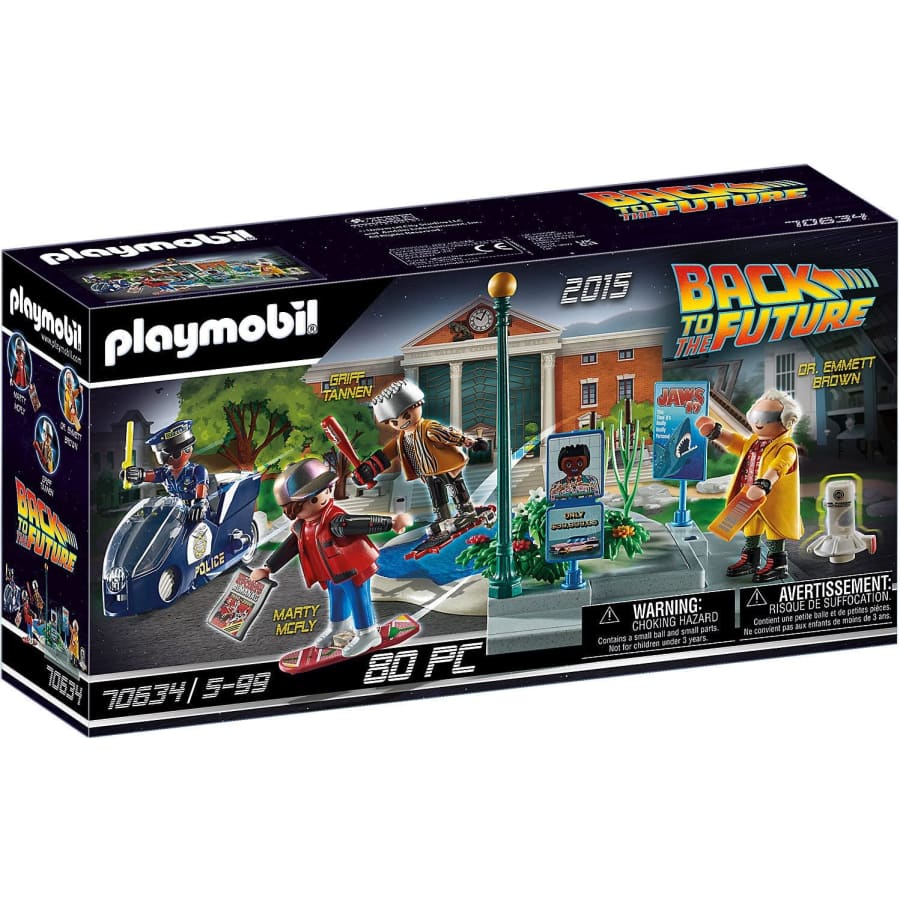 Playmobil Back to The Future Part II Hoverboard Chase for $15