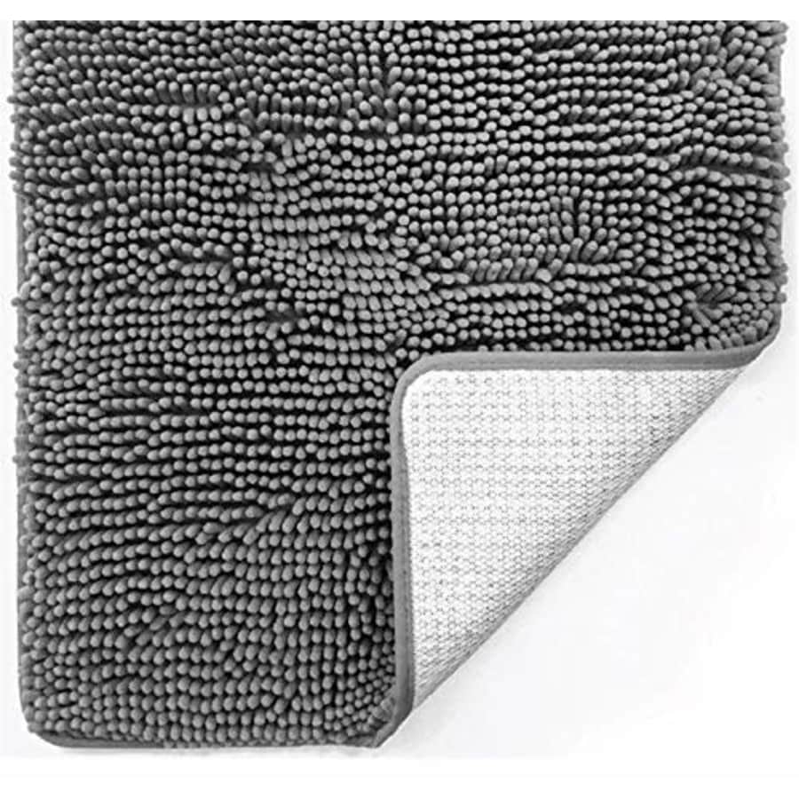 Gorilla Grip Original Luxury Chenille Bathroom Rug Mat, 17x24, Extra Soft and Absorbent Shaggy for $19 Gorilla Grip Original Luxury Chenille Bathroom Rug Mat, 17x24, Extra Soft and Absorbent Shaggy for $19