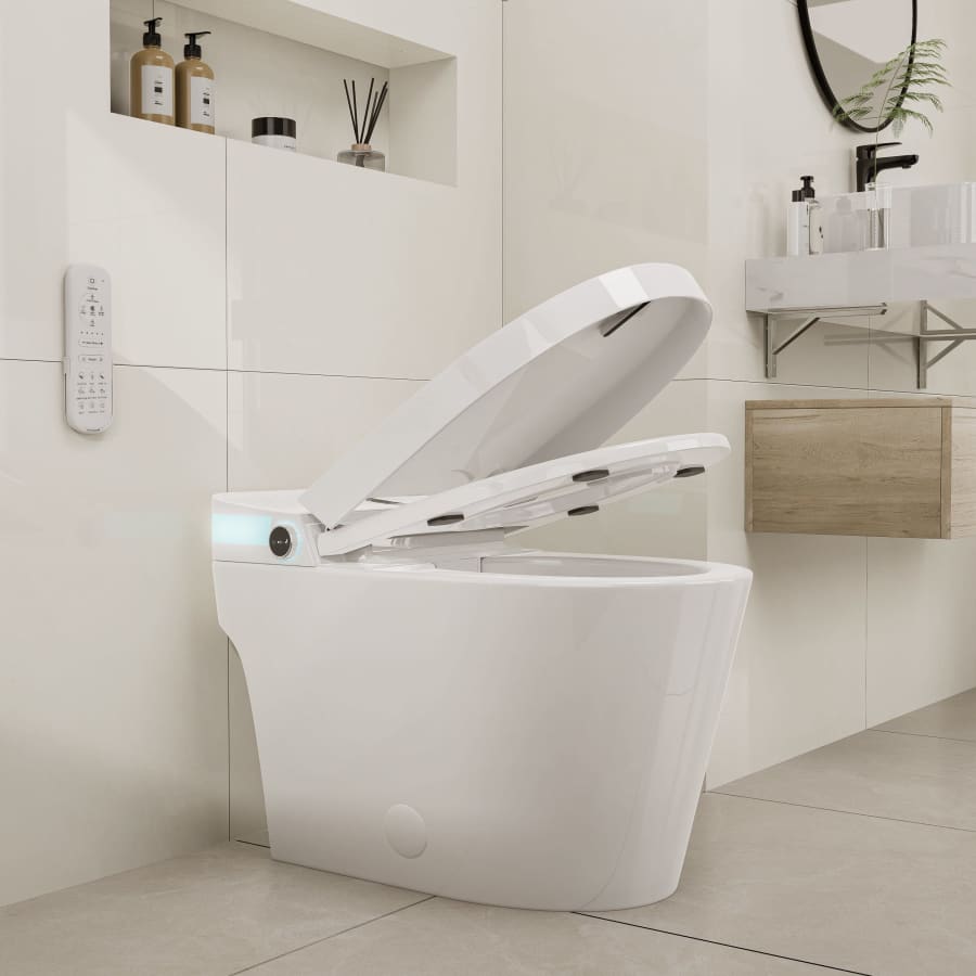 Homary Automatic Smart Bidet Toilet with Rear Ambient Light for $405 Homary Automatic Smart Bidet Toilet with Rear Ambient Light for $405