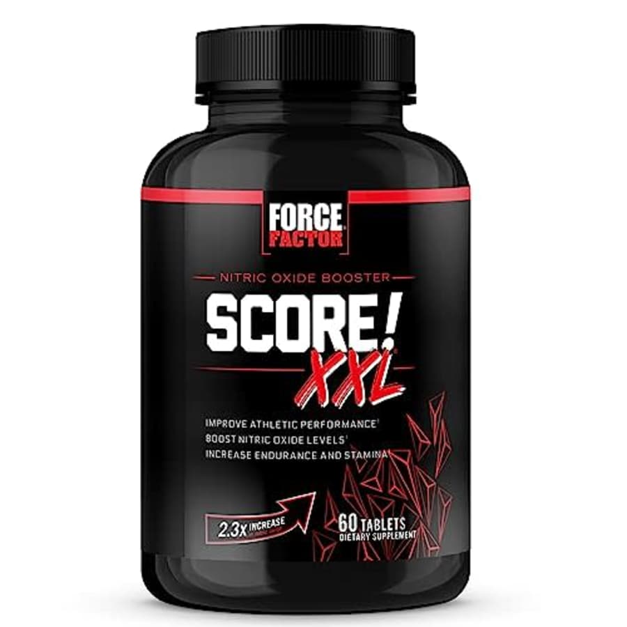 FORCE FACTOR Score! XXL Nitric Oxide Booster Supplement for Men with L-Citrulline, Black Maca, and for $14 FORCE FACTOR Score! XXL Nitric Oxide Booster Supplement for Men with L-Citrulline, Black Maca, and for $14