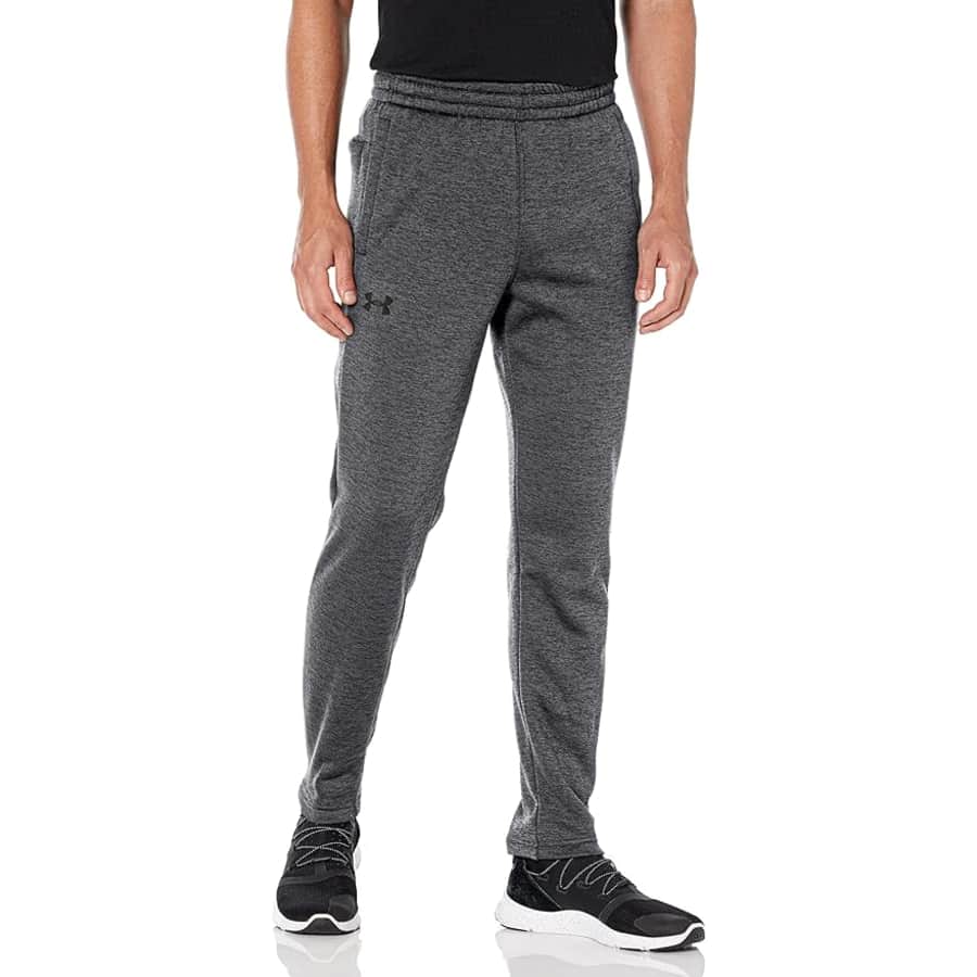 Under Armour Men's Armourfleece Twist Tapered Leg Pants for $20