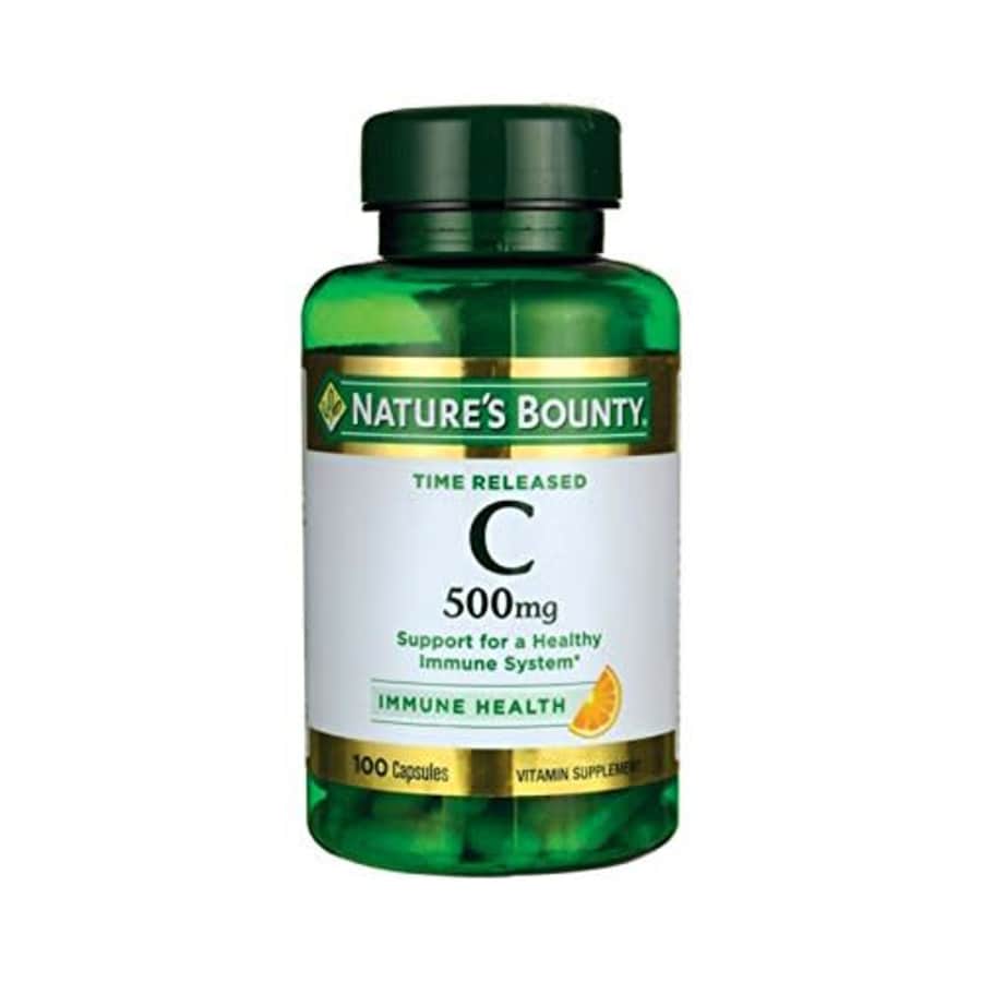 Nature's Bounty, C-500 mg Time Release Capsules, 100 ct for $15 Nature's Bounty, C-500 mg Time Release Capsules, 100 ct for $15