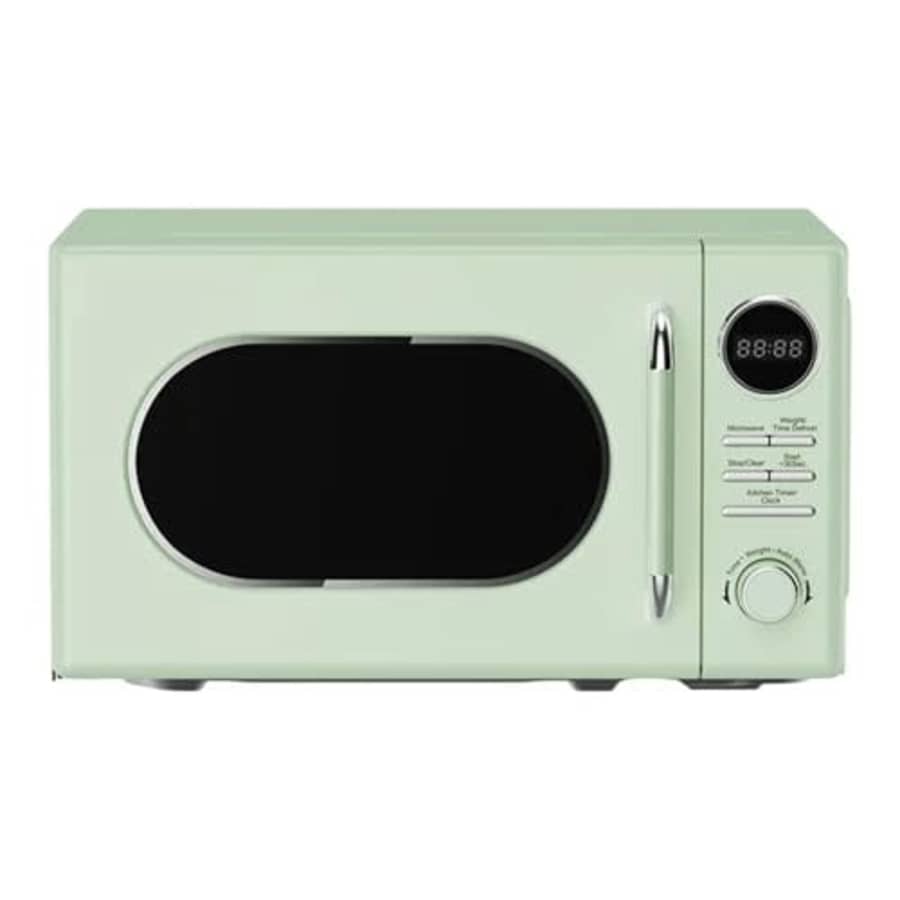 Magic Chef 0.7 Cubic Feet 700 Watt Classic Retro Touch Countertop Microwave with 10 Power Levels, 9 for $99 Magic Chef 0.7 Cubic Feet 700 Watt Classic Retro Touch Countertop Microwave with 10 Power Levels, 9 for $99