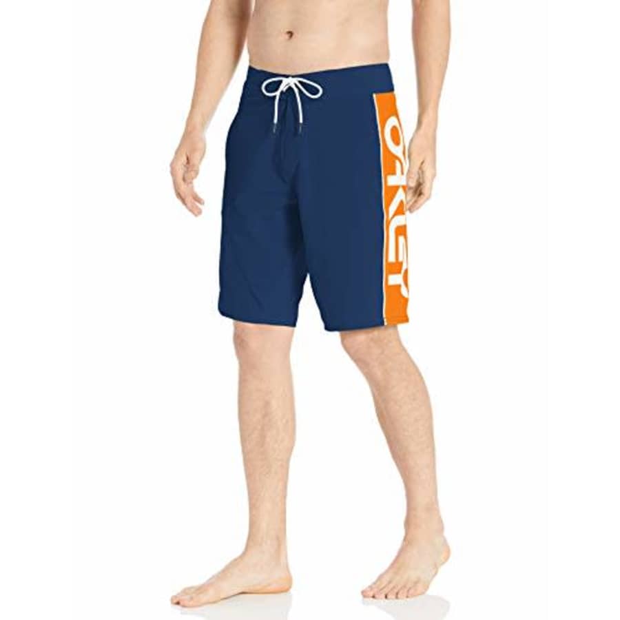 Oakley Men's Barnie Beach Block 21, Dark Blue, XL for $46 Oakley Men's Barnie Beach Block 21, Dark Blue, XL for $46