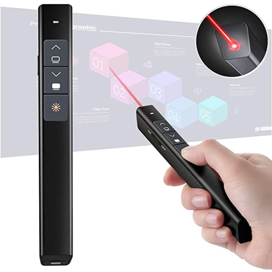 Victsing Wireless Remote Laser Pointer for $8 Victsing Wireless Remote Laser Pointer for $8