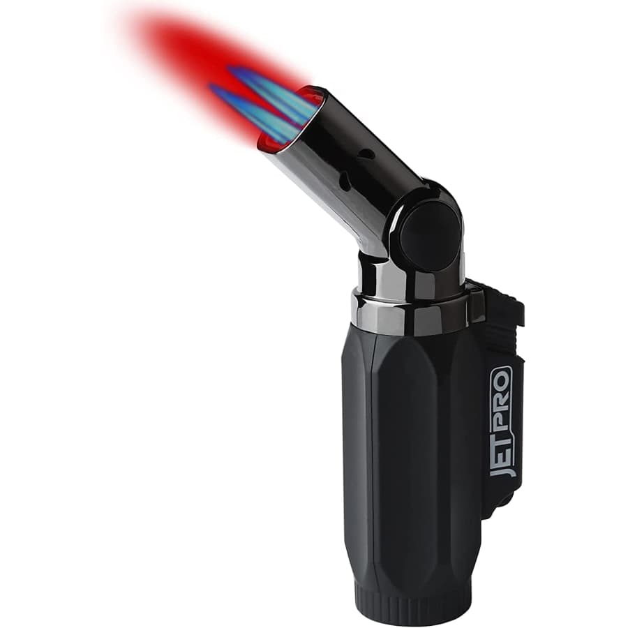Jetpro 4-Jet Butane Lighter Torch for $8